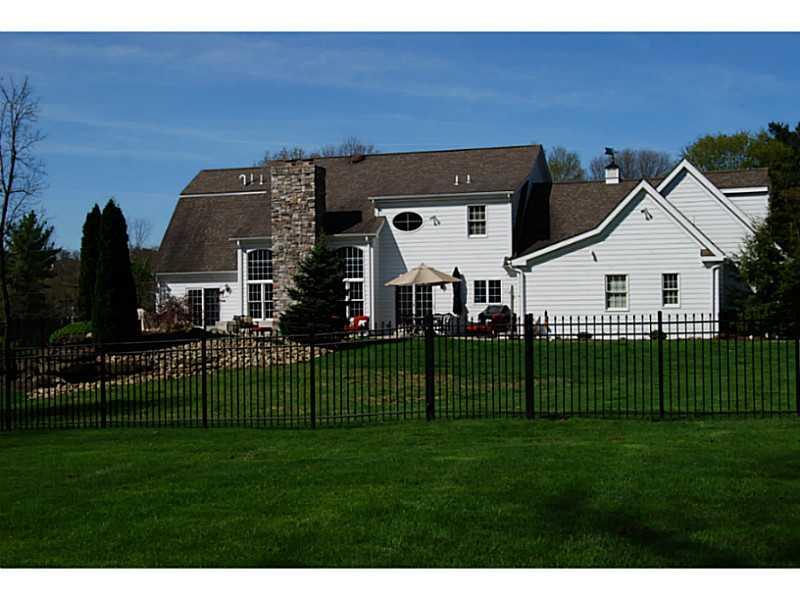 848 Bebout Road Venetia, PA 15367 - Photo 23 of 25 Exterior Back. Portion of rear yard fenced to contain kids and dogs.