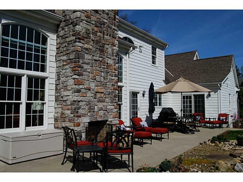 848 Bebout Road Venetia, PA 15367 - Photo 24 of 25 Patio/Deck. Private patio with outdoor fireplace