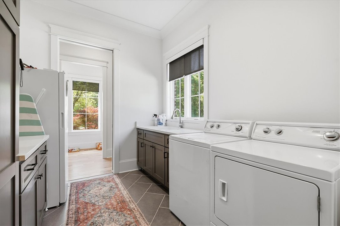 724 Red Hill Road Pickens, SC 29671 - Photo 22 of 50 Laundry room with large sink and abundant storage