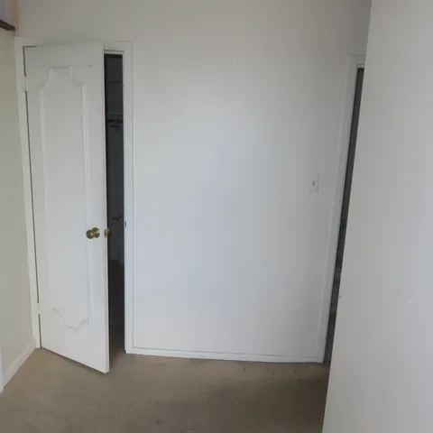 a view of a balcony with an outdoor space