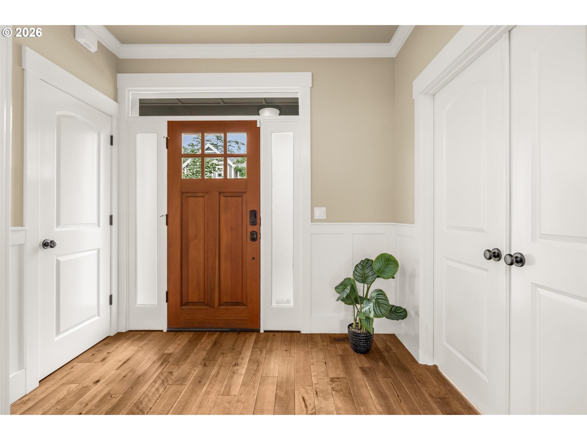 16073 Southeast Pinot Road Milwaukie, OR 97267 - Photo 6 of 44 a view of an entryway with wooden floor