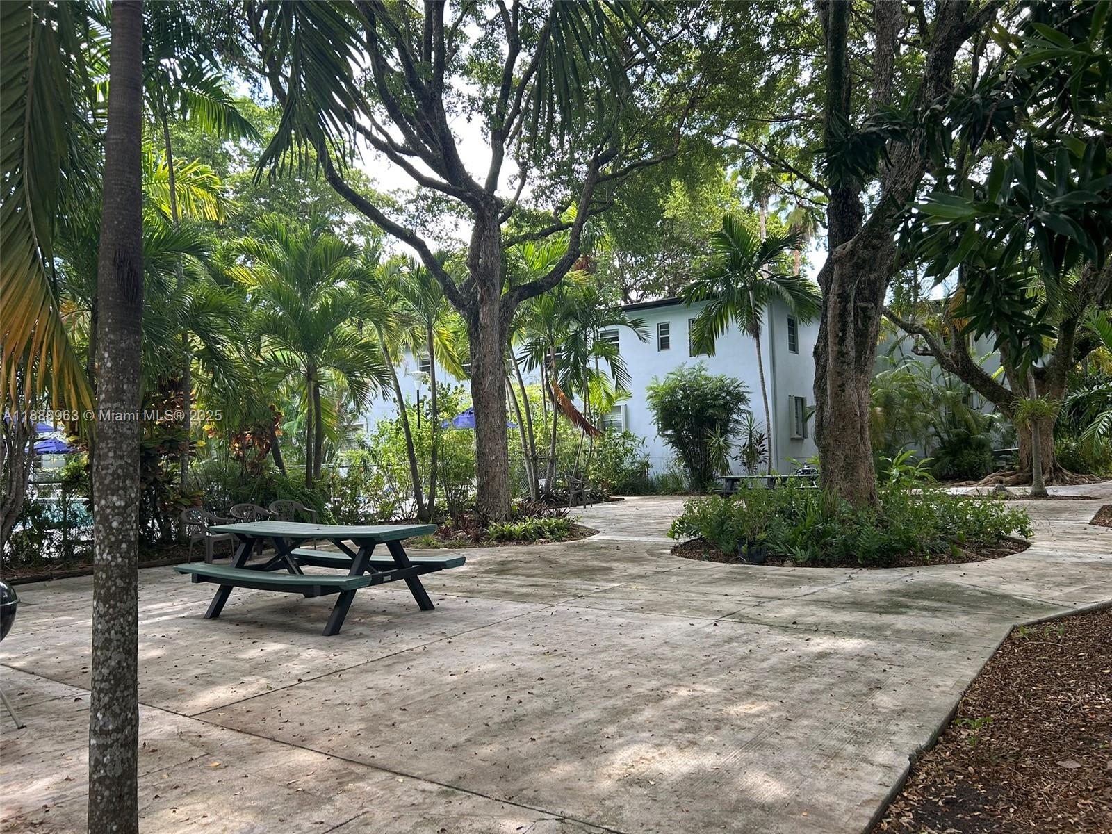 7865 Southwest 57th Avenue, Unit 47C Miami, FL 33143 - Photo 14 of 20 a park bench sitting in the middle of a park