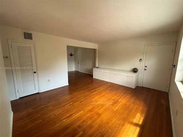 wooden floor in an empty room