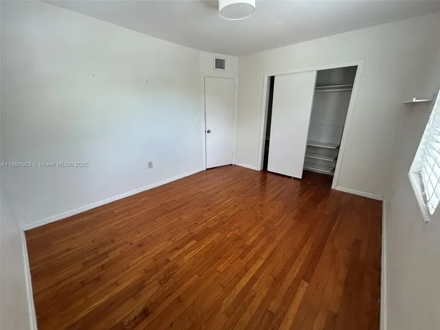 wooden floor in an empty room