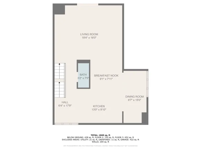 a picture of a floor plan