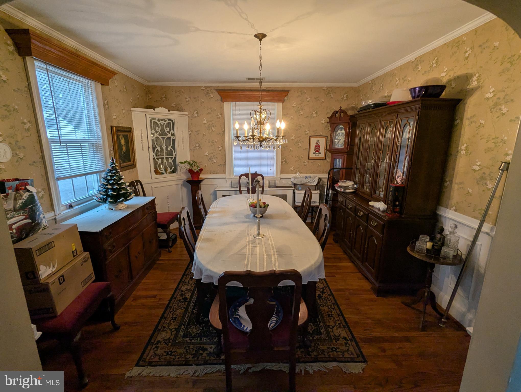 1475 Woodstock Road Woodstock, MD 21163 - Photo 5 of 26 a view of a dining room with furniture window and wooden floor