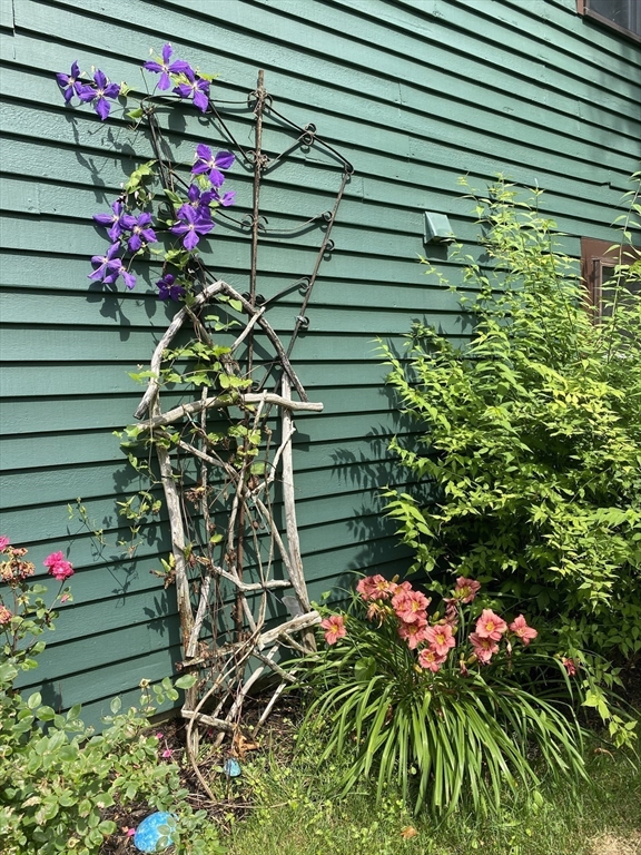 15 Rocky Pond Road Boylston, MA 01505 - Photo 13 of 39 a view of a garage with a lot of flowers