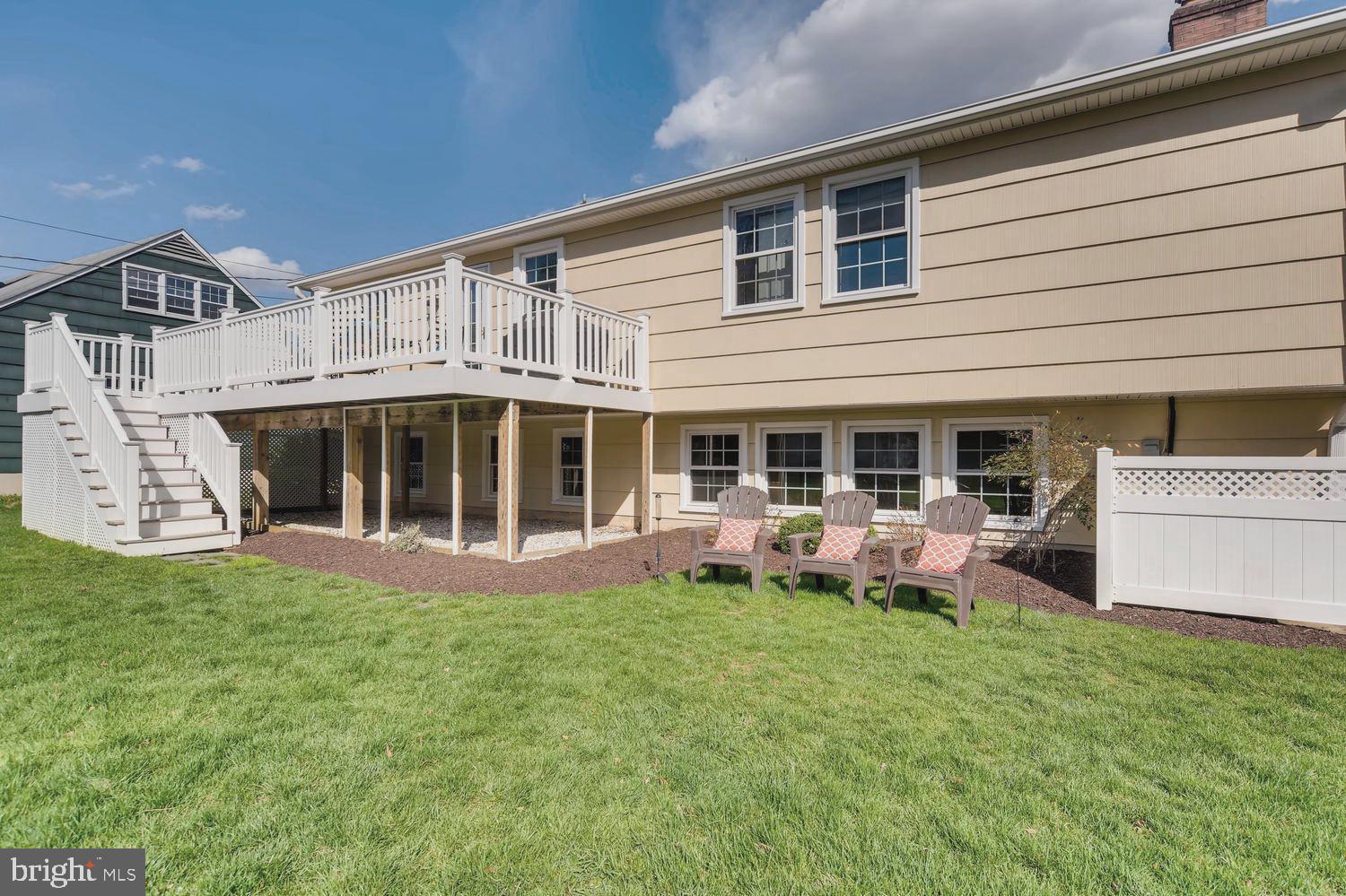 8118 Thornton Road Baltimore, MD 21204 - Photo 28 of 33 Maintenance Free, Elevated Rear Deck and Stairs.
