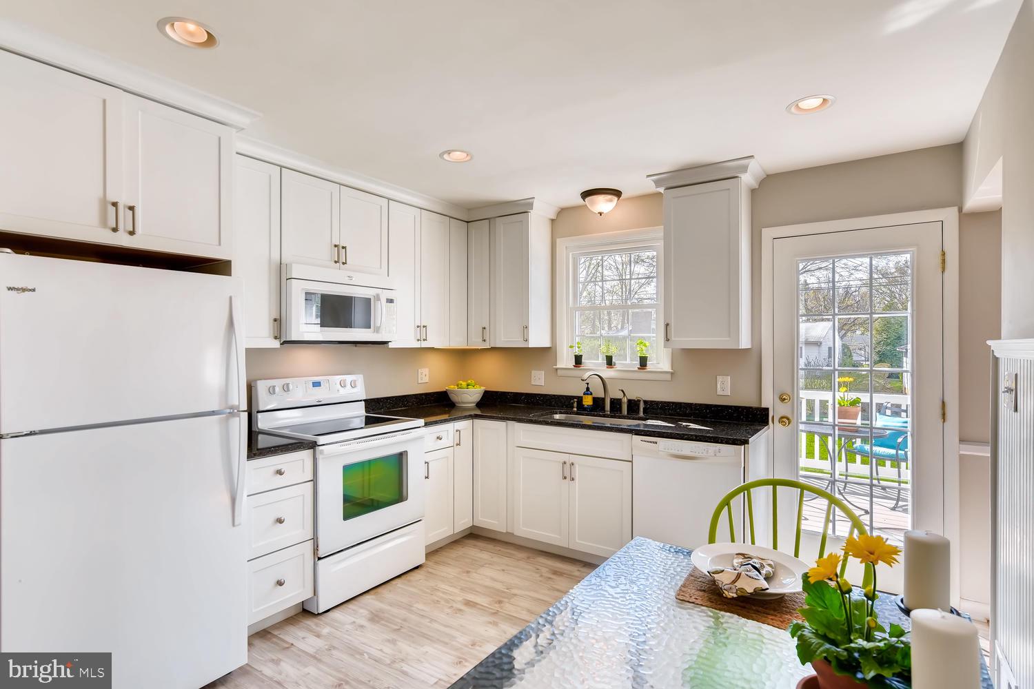 8118 Thornton Road Baltimore, MD 21204 - Photo 7 of 33 Renovated Kitchen with Quartz Counters