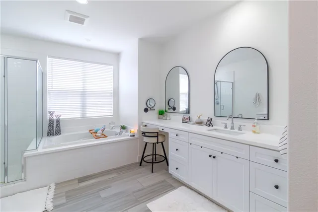 a view of a balcony with an outdoor space and seating area