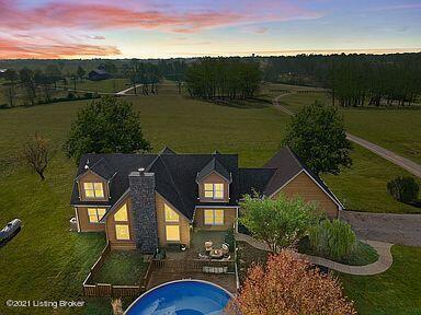 164 Taylor-Bright Road Bagdad, KY 40003 - Photo 68 of 77 evening rear view