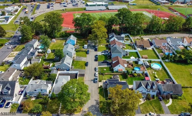 a aerial view of multiple house