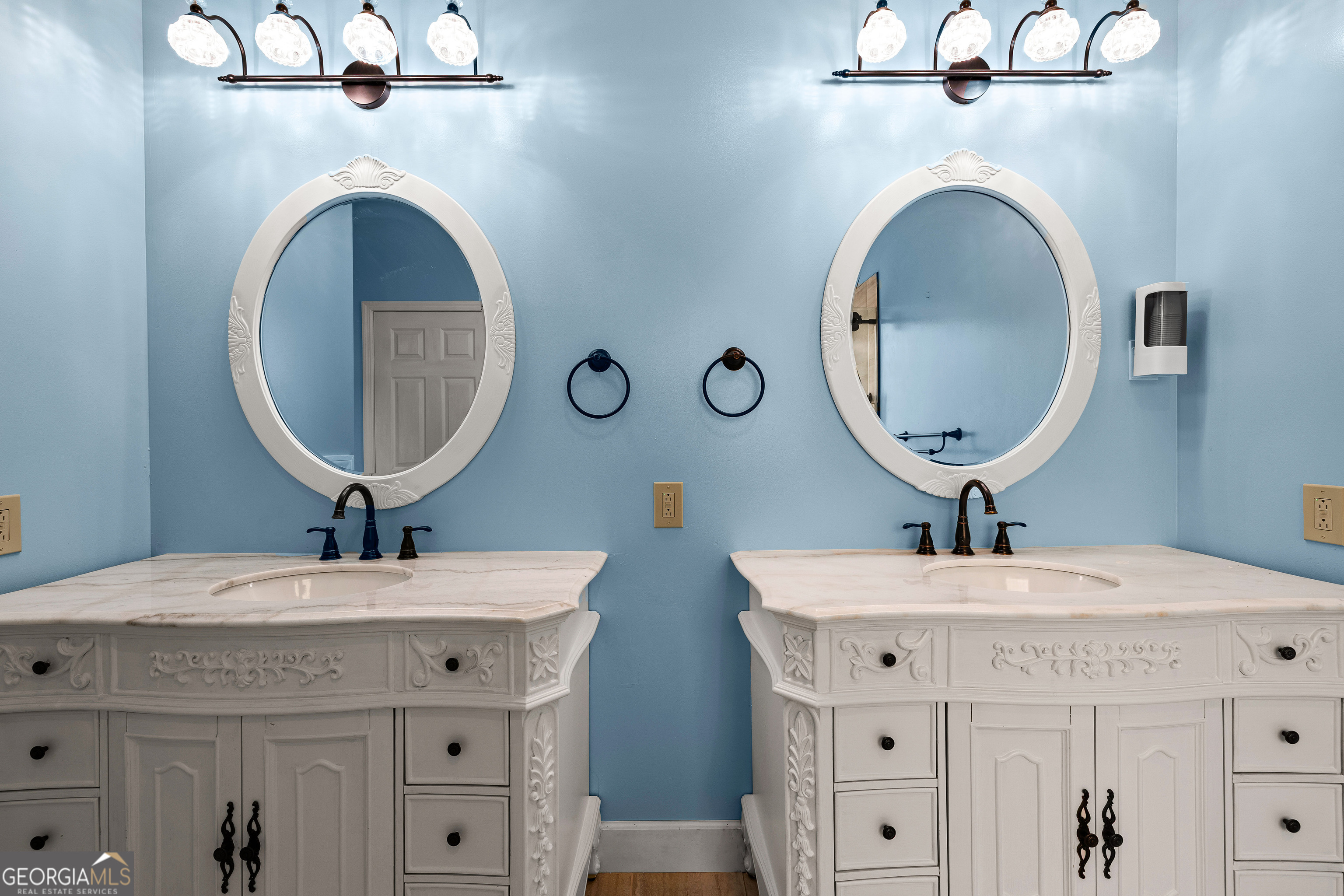 100 Beaver Run Trace Thomaston, GA 30286 - Photo 44 of 78 a bathroom with a sink and a mirror
