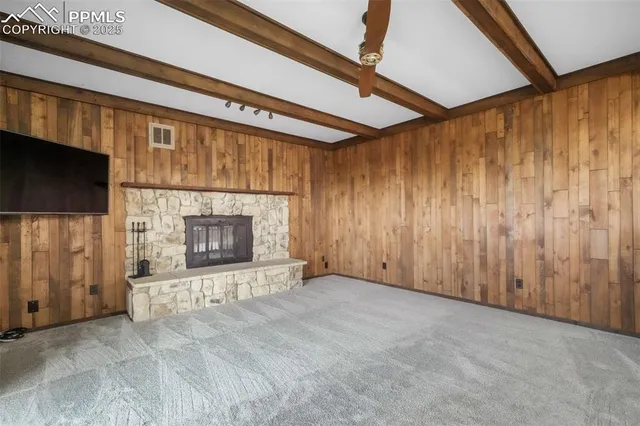 a view of a interior of a building