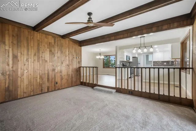 a view of a city from a balcony