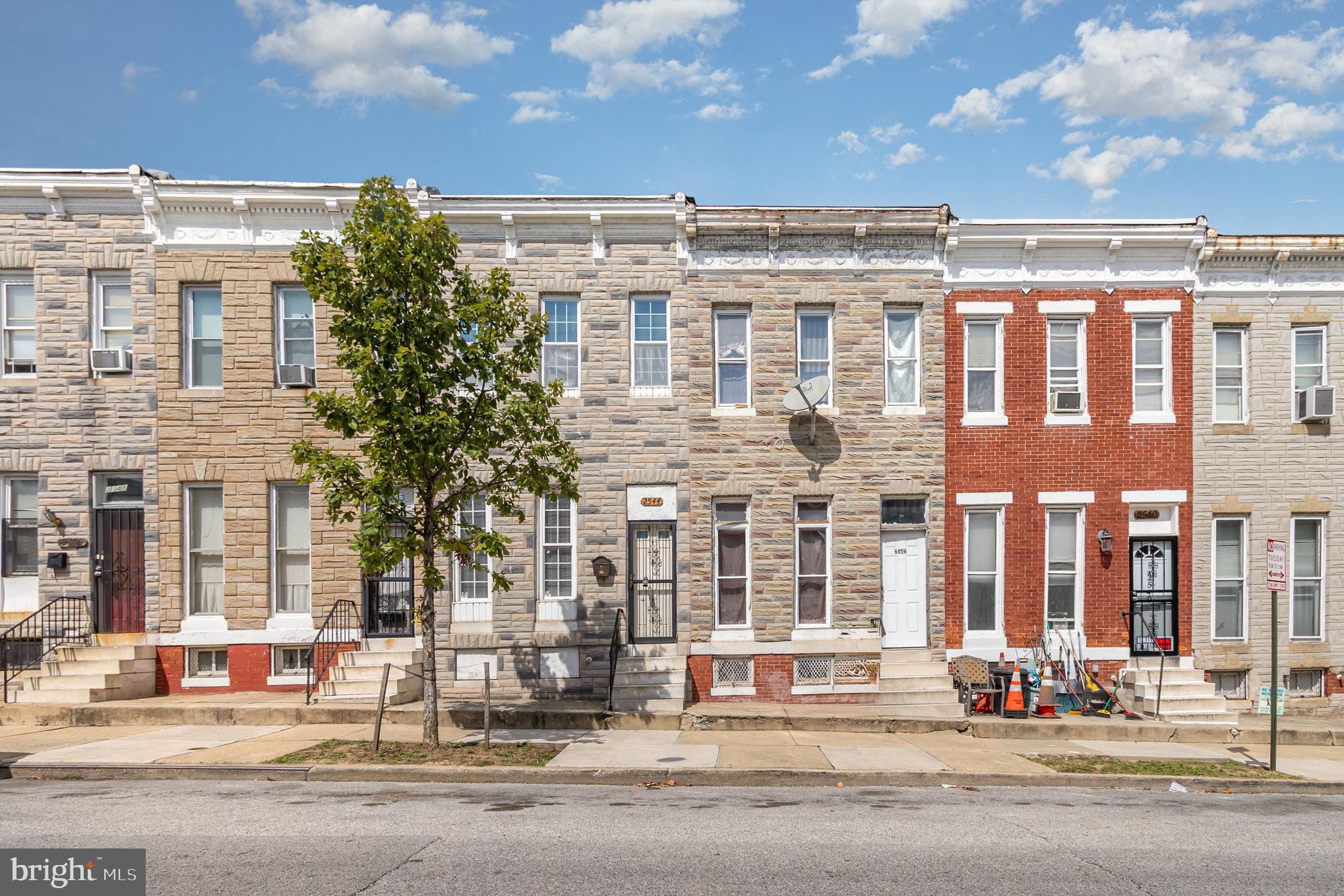 2544 West Fairmount Avenue Baltimore, MD 21223 - Photo 2 of 20 front view of a building with a street