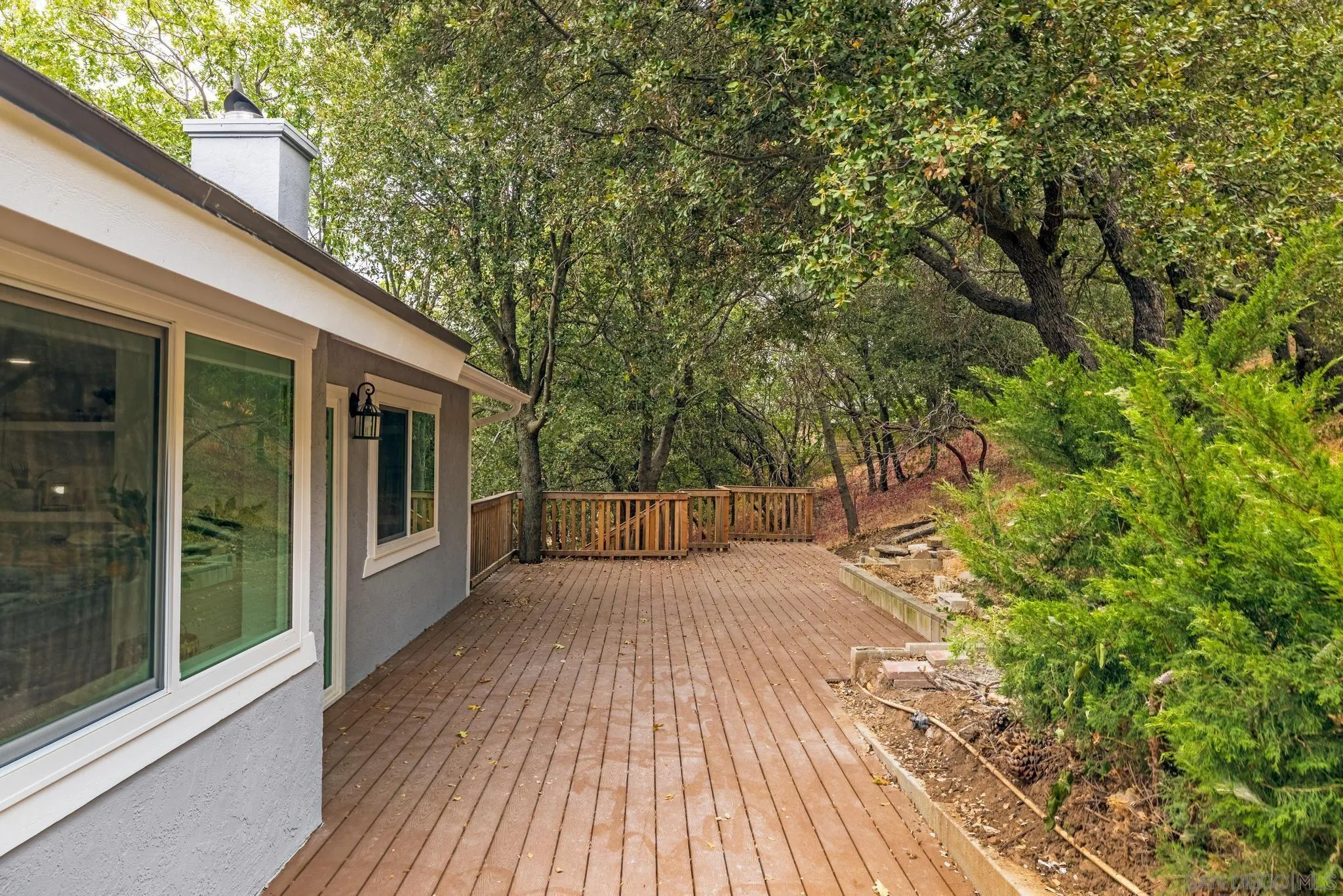 859 Pine Cone Drive Julian, CA 92036 - Photo 32 of 43 a view of balcony with wooden floor and outdoor space