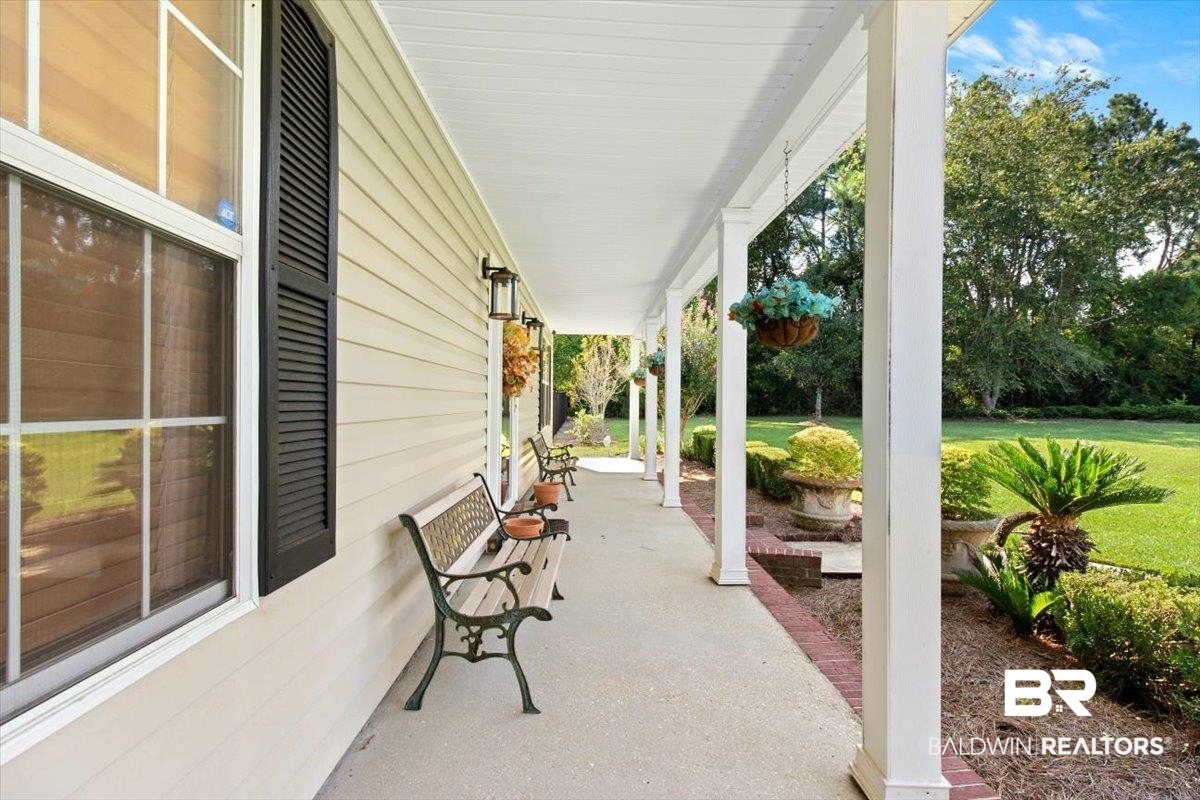 13760 Trawick Road Stapleton, AL 36578 - Photo 4 of 39 Spacious Porch