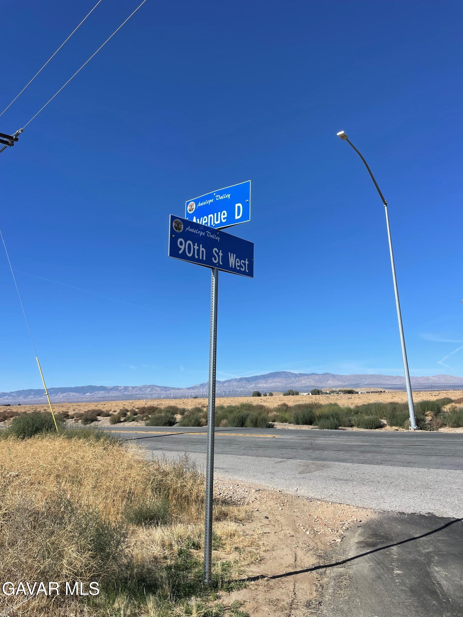 Ave D Street West Lancaster, CA 93536 - Photo 1 of 5 a view of a street