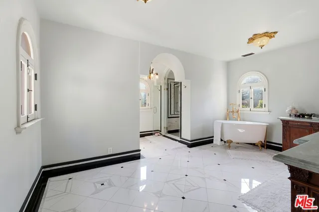 a living room with a couch