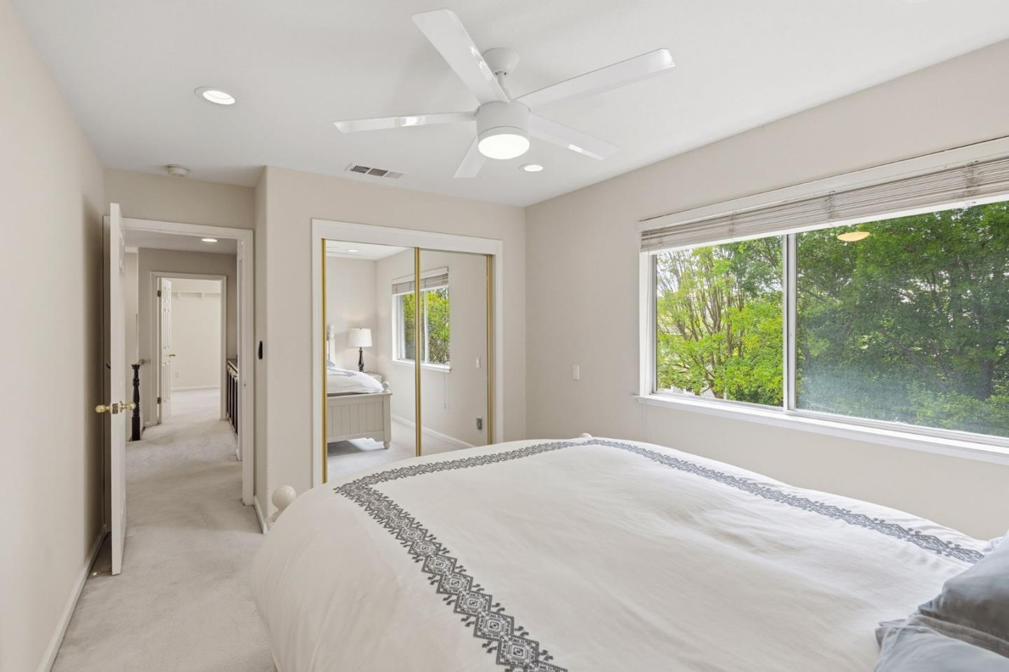 35 Sierra Ridge Court Danville, CA 94506 - Photo 29 of 37 a spacious bedroom with a large bed and a large window