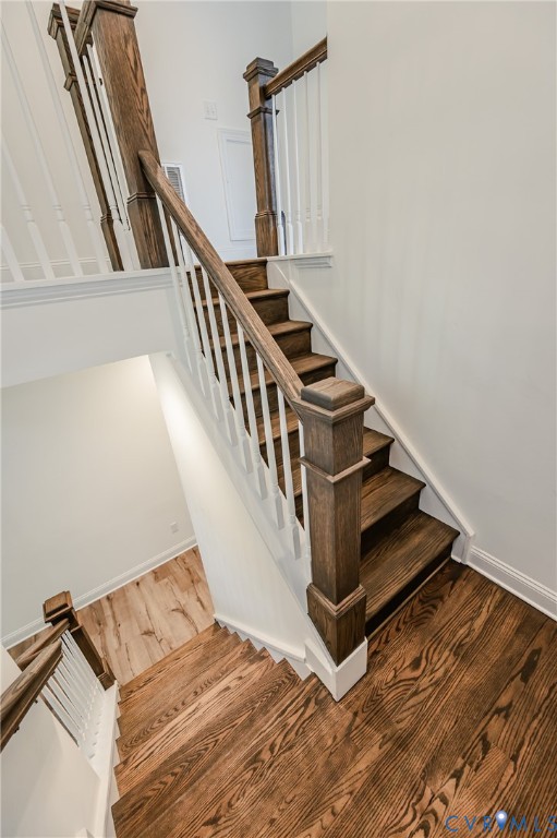 720 Chapman Street Ashland, VA 23005 - Photo 35 of 50 a view of entryway with wooden floor