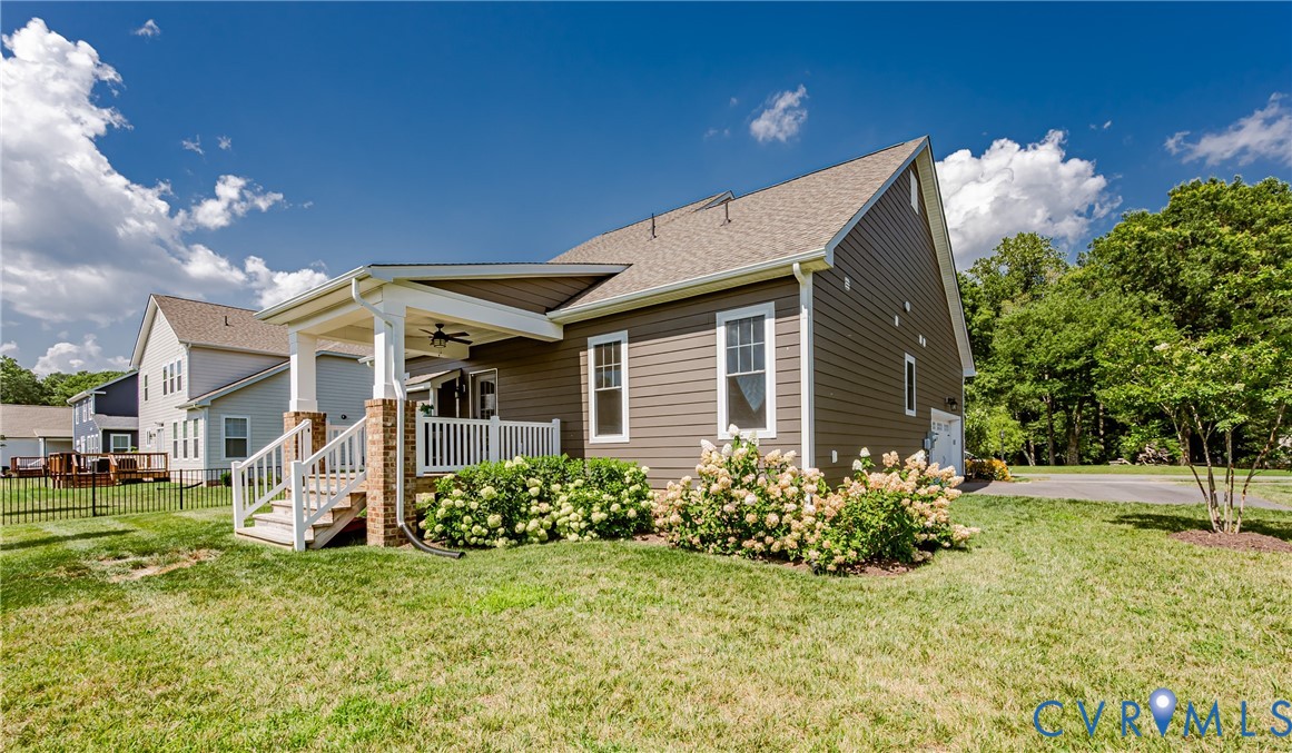 720 Chapman Street Ashland, VA 23005 - Photo 49 of 50 a view of a house with a yard