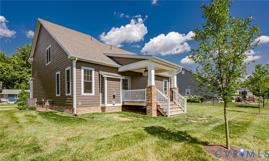 720 Chapman Street Ashland, VA 23005 - Photo 50 of 50 a view of a house with a backyard