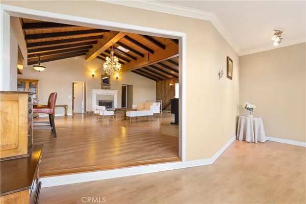 a view of a living room