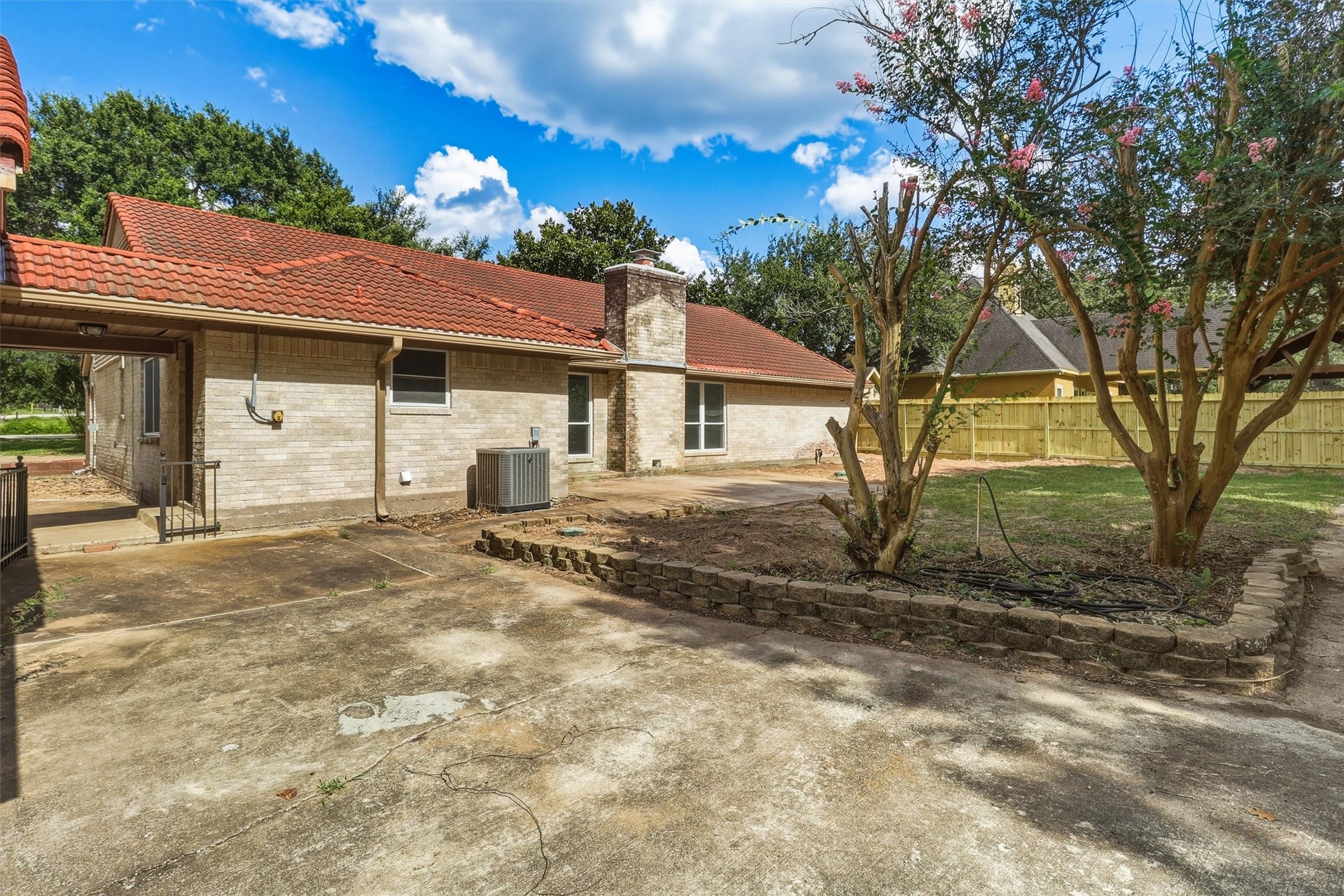 22923 Tomball Cemetery Road Tomball, TX 77377 - Photo 37 of 50 Enjoy this patio area behind the home!