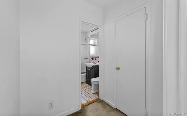 a bathroom with a toilet