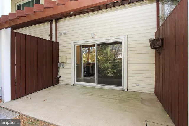 a view of a front door