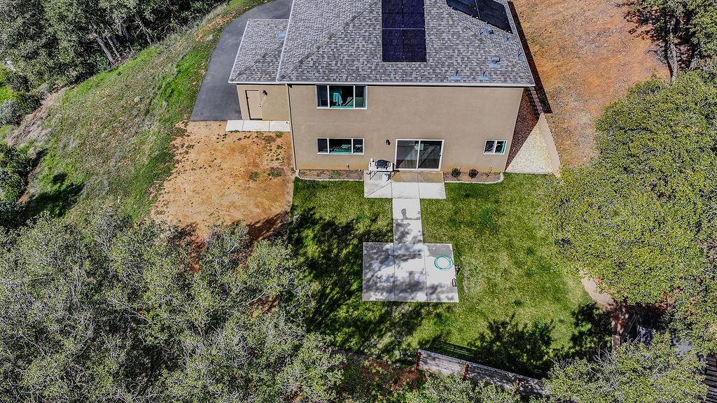 13871 Petersen Ranch Drive Pine Grove, CA 95665 - Photo 64 of 74 an aerial view of a house with a yard