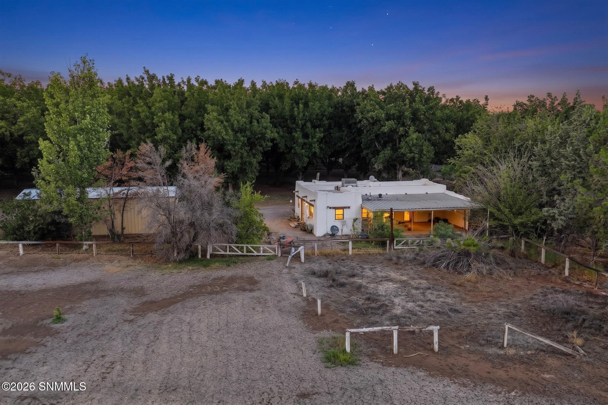 4601-2 Snow Road Las Cruces, NM 88005 - Photo 12 of 12 Dusk