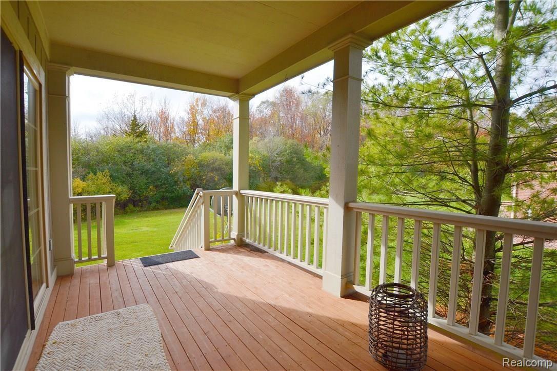 3706 Winding Brk Circle, Unit 42 Rochester, MI 48309 - Photo 6 of 30 Deck With Stunning Views
