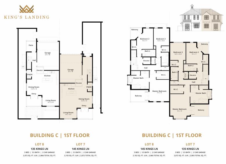 145 Kings Lane Fort Pierce, FL 34950 - Photo 69 of 69 Villa 7 Floorplan