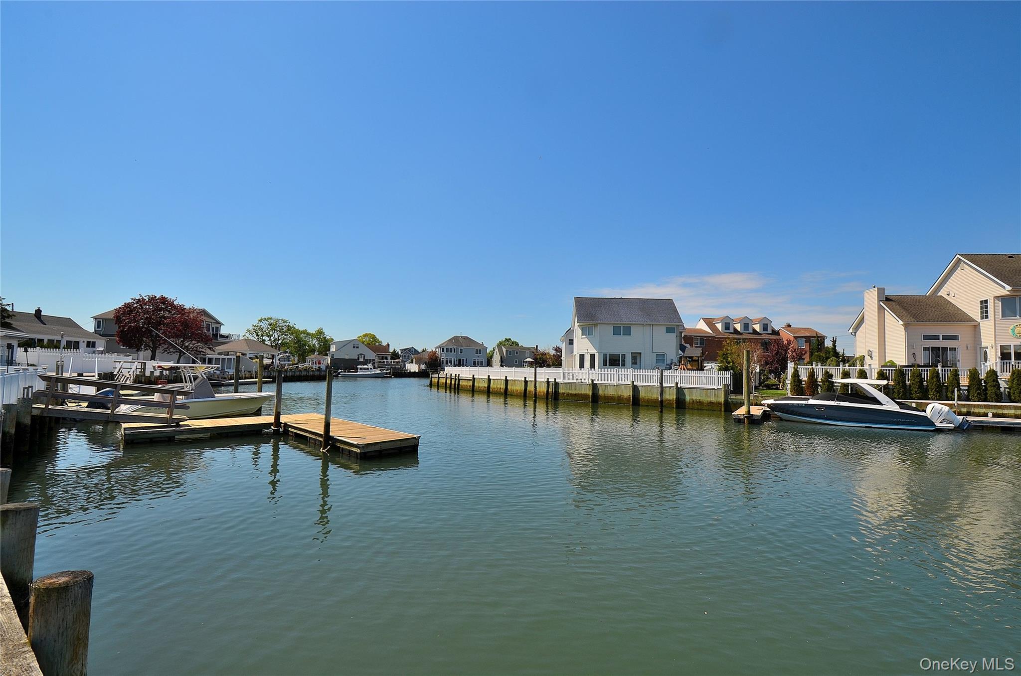 2586 Riverside Drive Wantagh, NY 11793 - Photo 1 of 10 Waterfront property with private dock and a clear canal