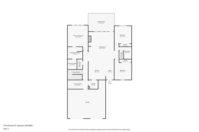 $535,000 | 2110 Chateau Place, Raymore, MO 64083