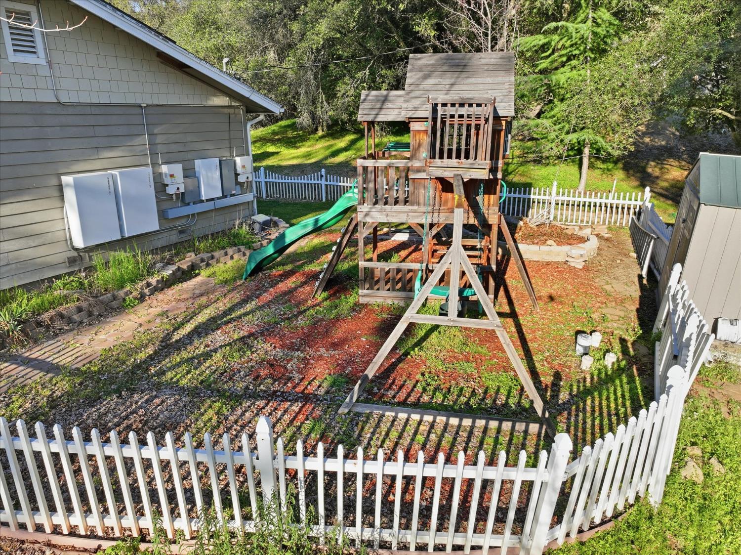 40182 Alerna Way Oakhurst, CA 93644 - Photo 18 of 49 a view of an outdoor space with deck and furniture