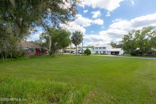 a view of outdoor space and yard