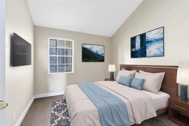 a view of a hallway with workspace