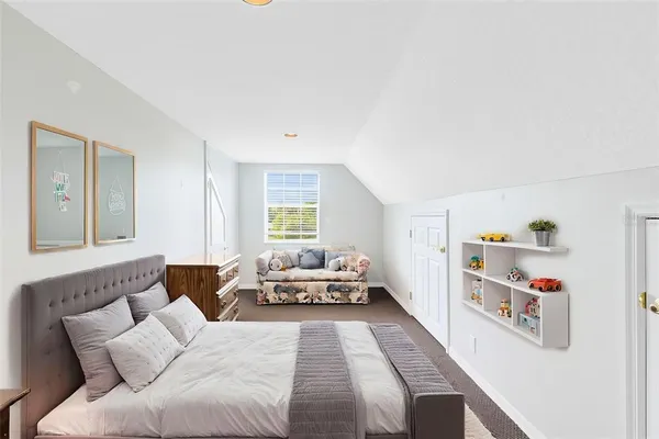 a kitchen with a sink and a refrigerator