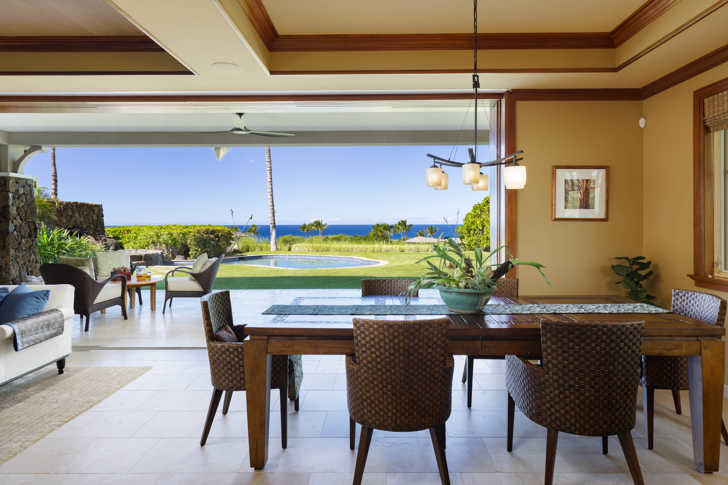 62-3979 Kaunaoa Iki Road, Unit 2A Kamuela, HI 96743 - Photo 4 of 17 a dining room with furniture and window