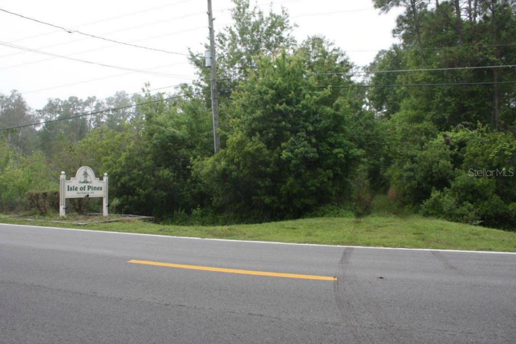 Vacant Land Entrance Way View