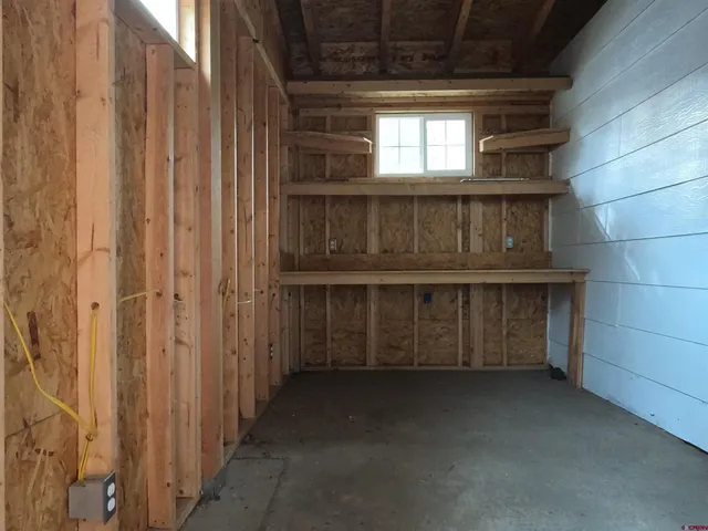 a view of a door and wooden door