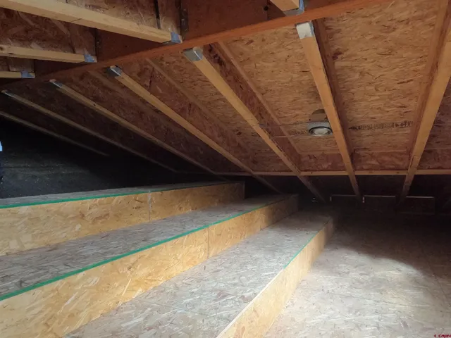 a view of storage and utility room