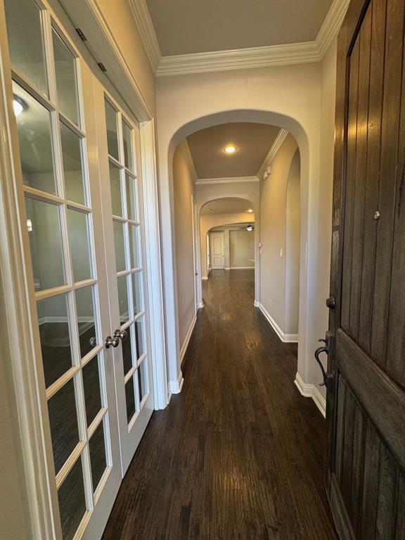 796 Huntingdon Street Coppell, TX 75019 - Photo 3 of 32 a view of gallery with wooden floor