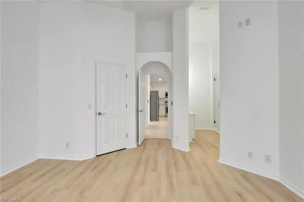 a bathroom with a bathtub and a sink