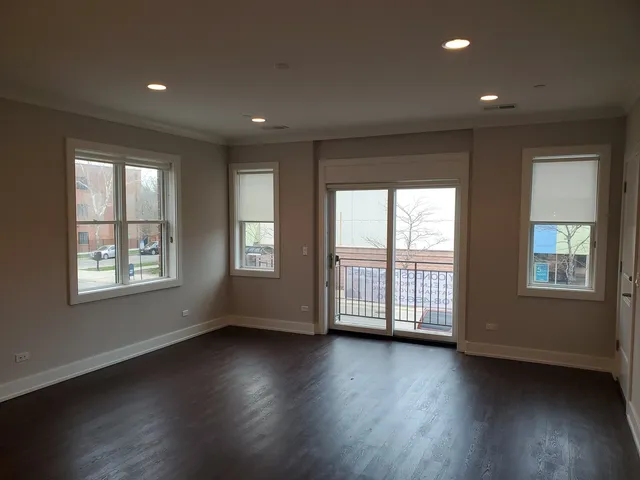 a view of livingroom with hardwood floor and window