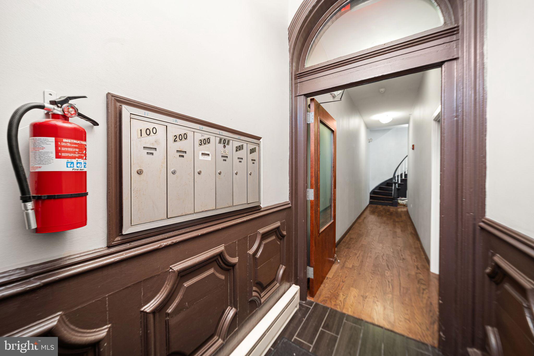 729 South 12th Street, Unit 101 Philadelphia, PA 19147 - Photo 22 of 25 entrance into unit w. mailboxes